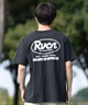 RVCA ルーカ 半袖 Tシャツ メンズ バックプリント RANCH SCRIPT SS BF041-256(WHT-S)