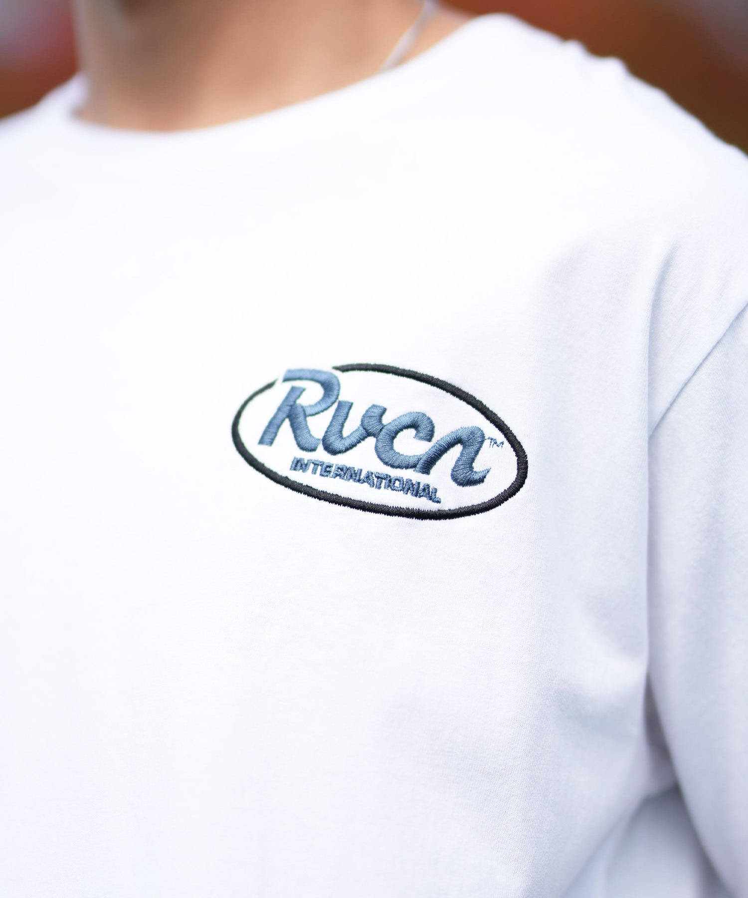 RVCA ルーカ 半袖 Tシャツ メンズ バックプリント RANCH SCRIPT SS BF041-256(WHT-S)