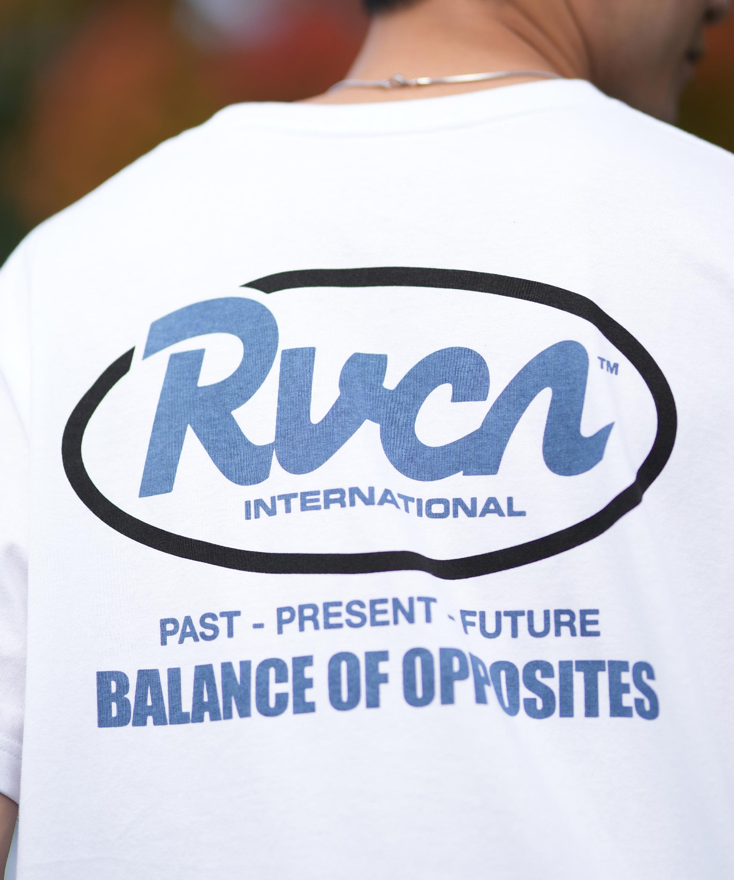 RVCA ルーカ 半袖 Tシャツ メンズ バックプリント RANCH SCRIPT SS BF041-256(WHT-S)