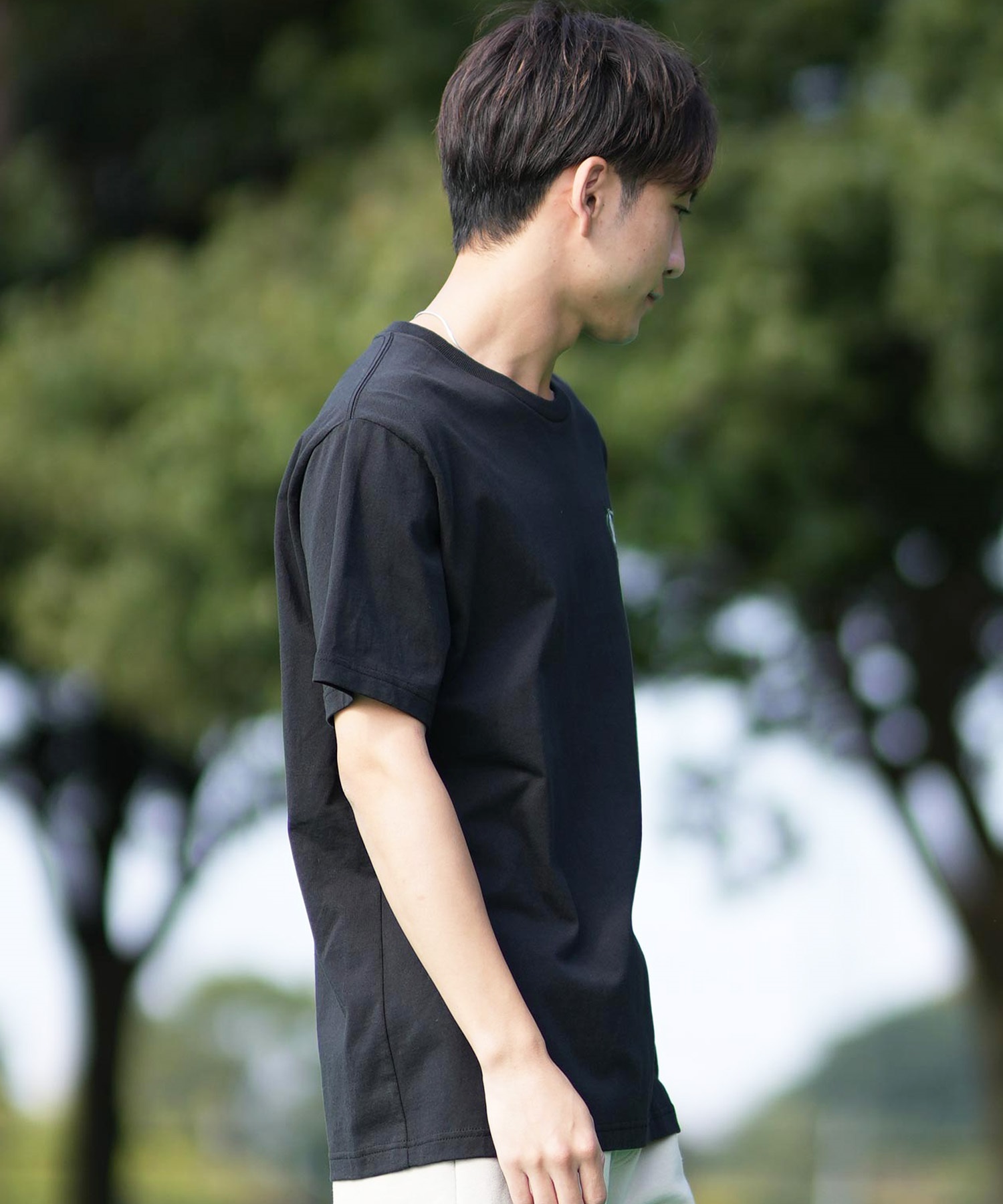 RVCA ルーカ 半袖 Tシャツ メンズ バックプリント RANCH SCRIPT SS BF041-256(WHT-S)