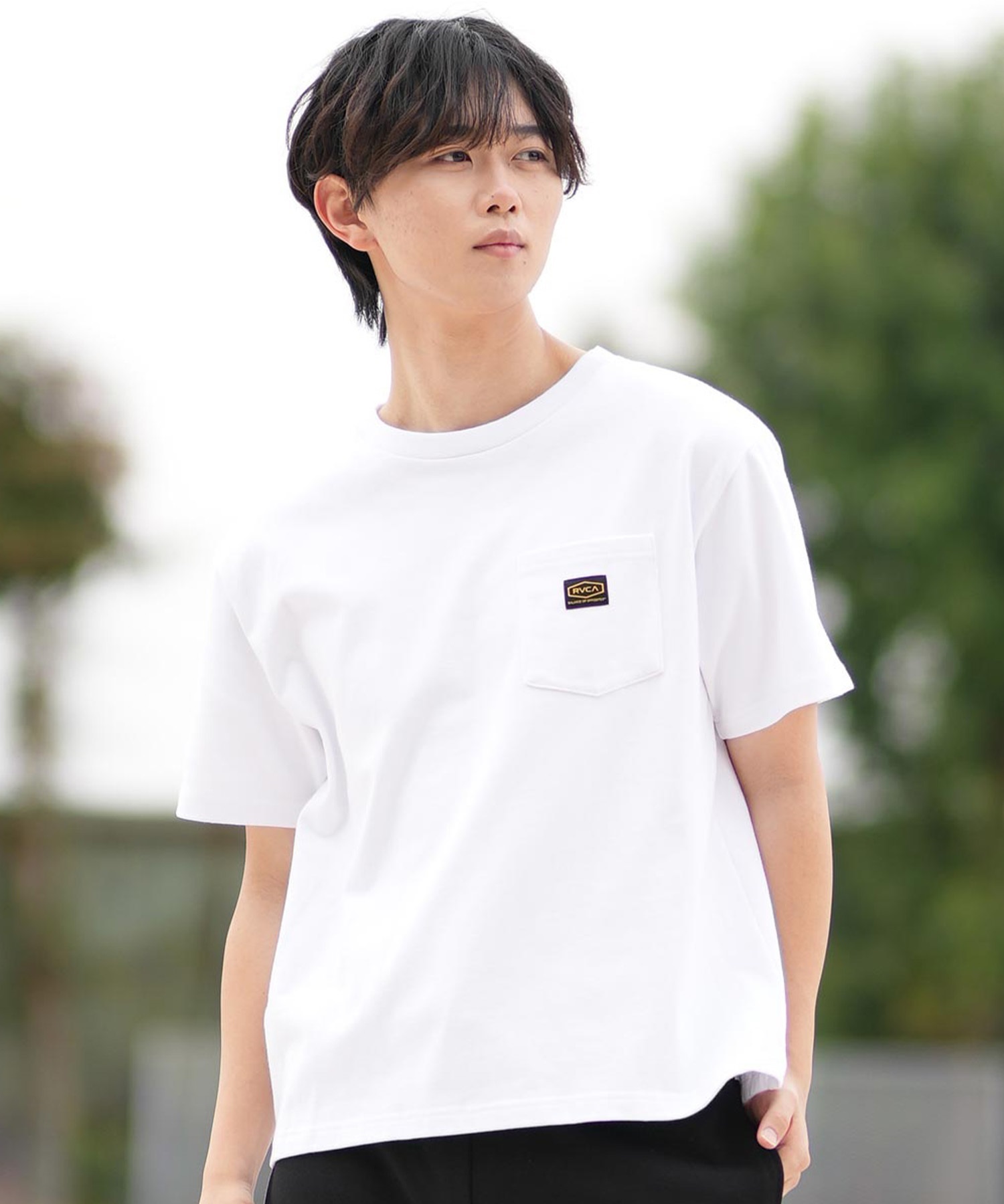RVCA ルーカ 半袖 Tシャツ メンズ ポケットTシャツ ポケT BF041-262