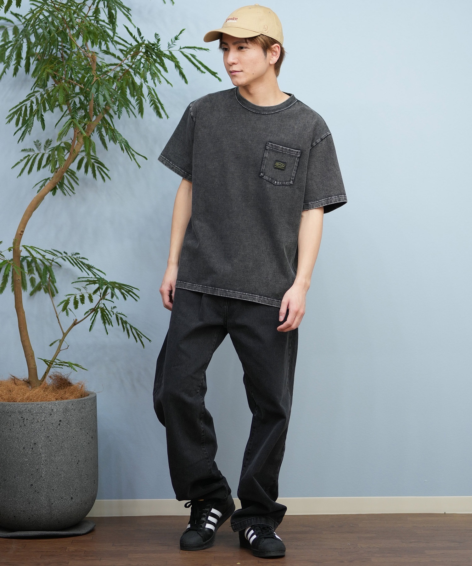 RVCA ルーカ 半袖 Tシャツ メンズ ポケットTシャツ ポケT BF041-262