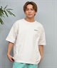 RVCA ルーカ 半袖 Tシャツ メンズ バックプリント ブランドロゴ オーバーサイズ BF041-P22(WHT-S)