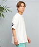 RVCA ルーカ 半袖 Tシャツ メンズ バックプリント ブランドロゴ オーバーサイズ BF041-P22(WHT-S)