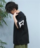 RVCA ルーカ 半袖 Tシャツ メンズ バックプリント ブランドロゴ オーバーサイズ BF041-P22(WHT-S)