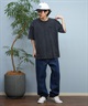 RVCA ルーカ 半袖 Tシャツ メンズ バックプリント ブランドロゴ オーバーサイズ BF041-P22(WHT-S)