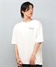 RVCA ルーカ 半袖 Tシャツ メンズ バックプリント オーバーサイズ ボックスロゴ BOX SS BF04A-200(WHT-S)