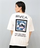 RVCA ルーカ 半袖 Tシャツ メンズ バックプリント オーバーサイズ ボックスロゴ BOX SS BF04A-200(WHT-S)