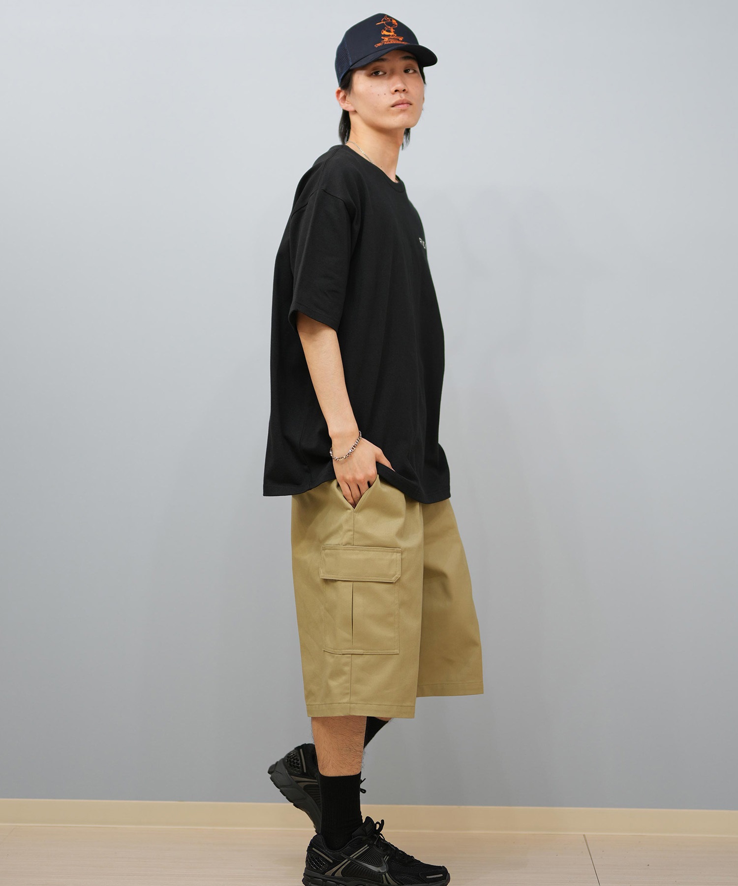 RVCA ルーカ 半袖 Tシャツ メンズ バックプリント オーバーサイズ ボックスロゴ BOX SS BF04A-200(WHT-S)