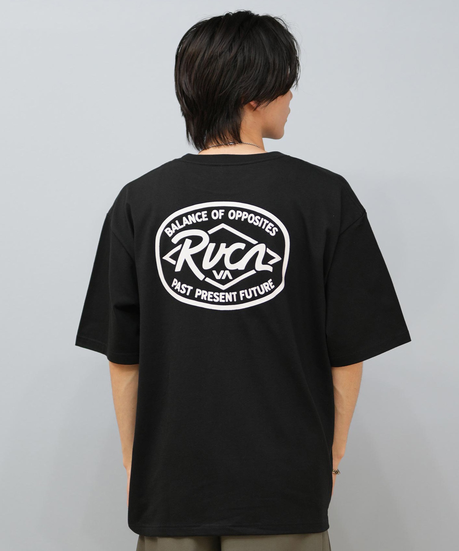 RVCA ルーカ 半袖 Tシャツ メンズ バックプリント オーバーサイズ