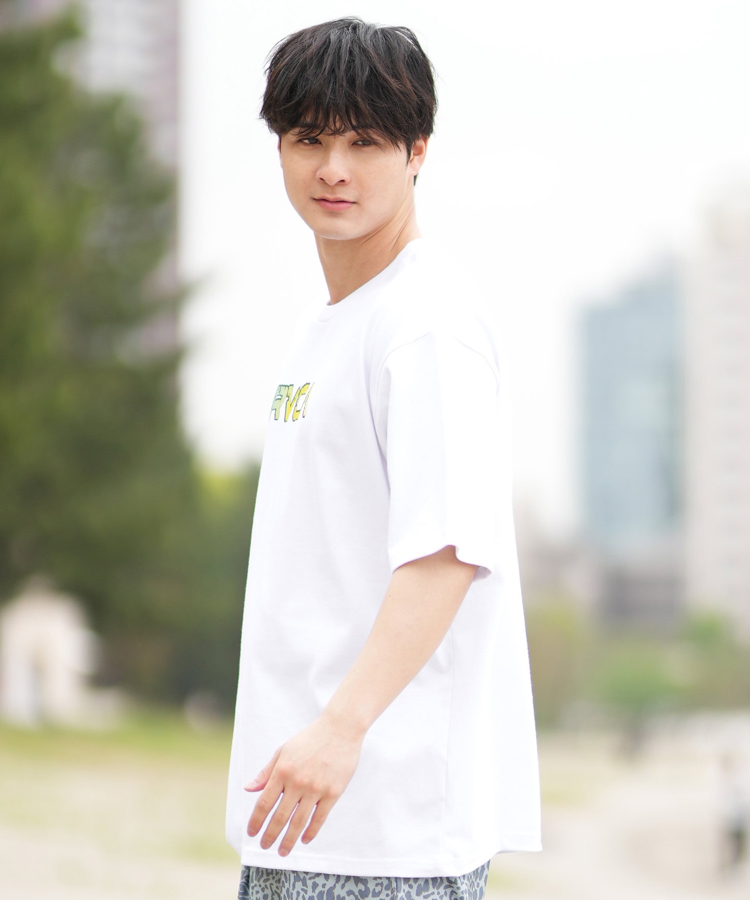 RVCA ルーカ 半袖 Tシャツ メンズ バックプリント オーバーサイズ ロゴ