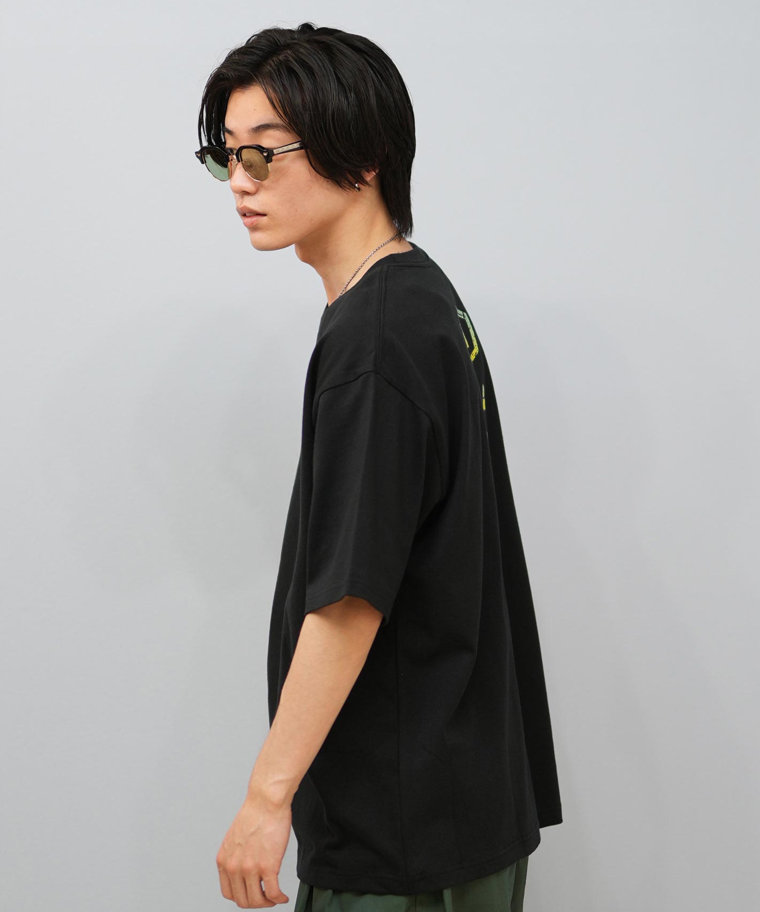 RVCA ルーカ 半袖 Tシャツ メンズ バックプリント オーバーサイズ ロゴ