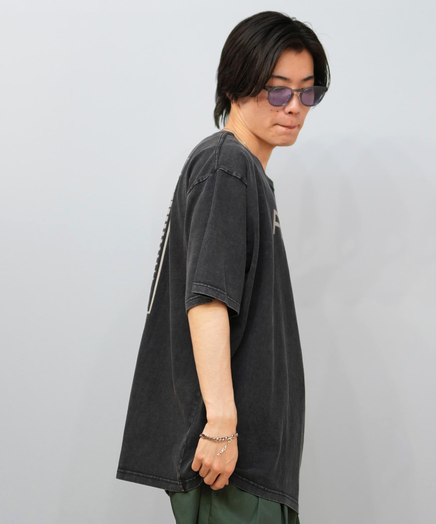 RVCA ルーカ 半袖 Tシャツ メンズ バックプリント オーバー