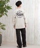 RVCA ルーカ 長袖 Tシャツ メンズ バックプリント ラウンドロゴ オーバーサイズ ユニセックス BF041-152(BLK-S)