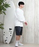 RVCA ルーカ 長袖 Tシャツ メンズ バックプリント ラウンドロゴ オーバーサイズ ユニセックス BF041-152(BLK-S)