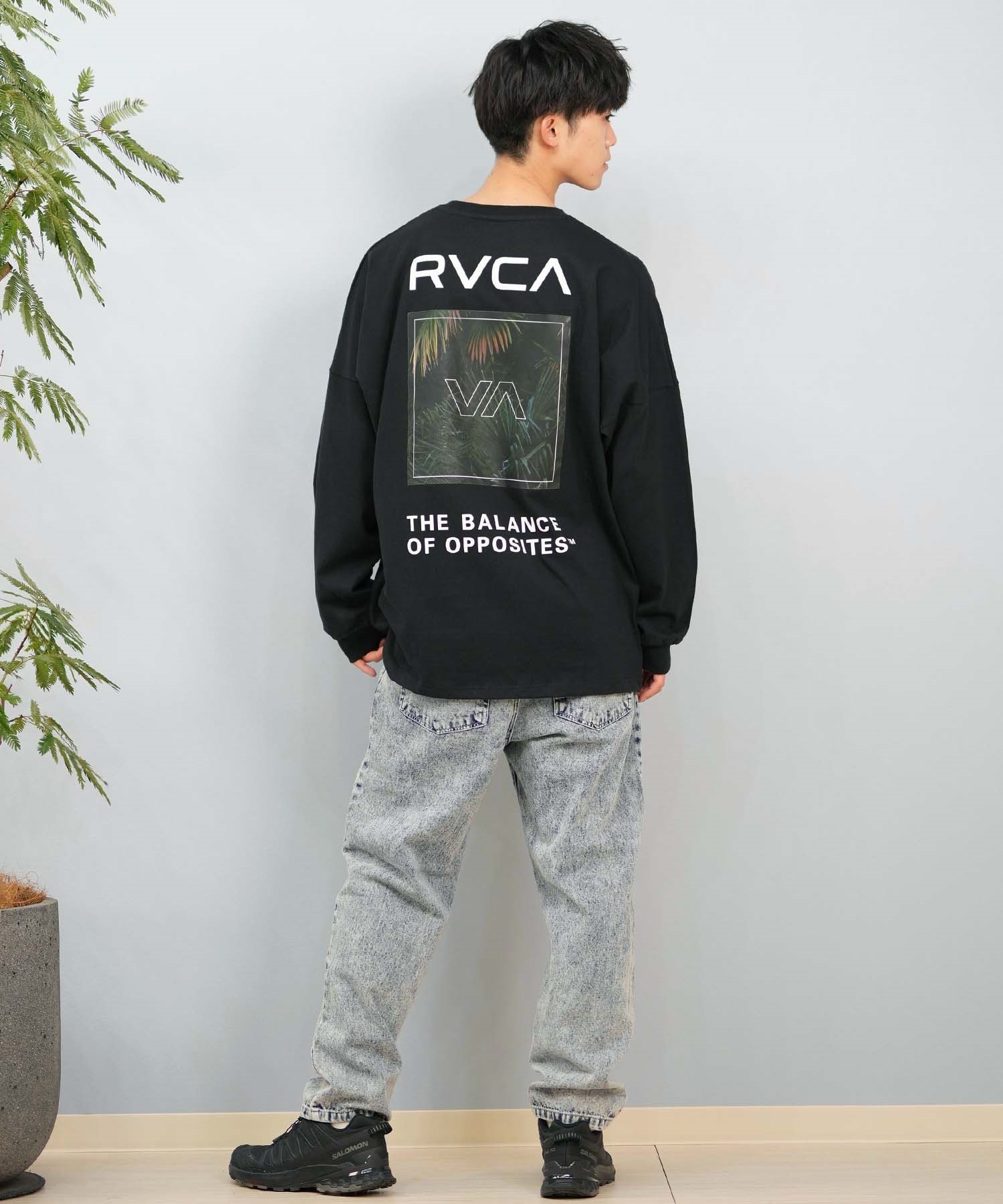 RVCA ルーカ 長袖 Tシャツ メンズ バックプリント ボックスロゴ