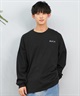 RVCA ルーカ 長袖 Tシャツ メンズ バックプリント ボックスロゴ オーバーサイズ ユニセックス ムラサキスポーツ限定 BF041-158(LGK-S)