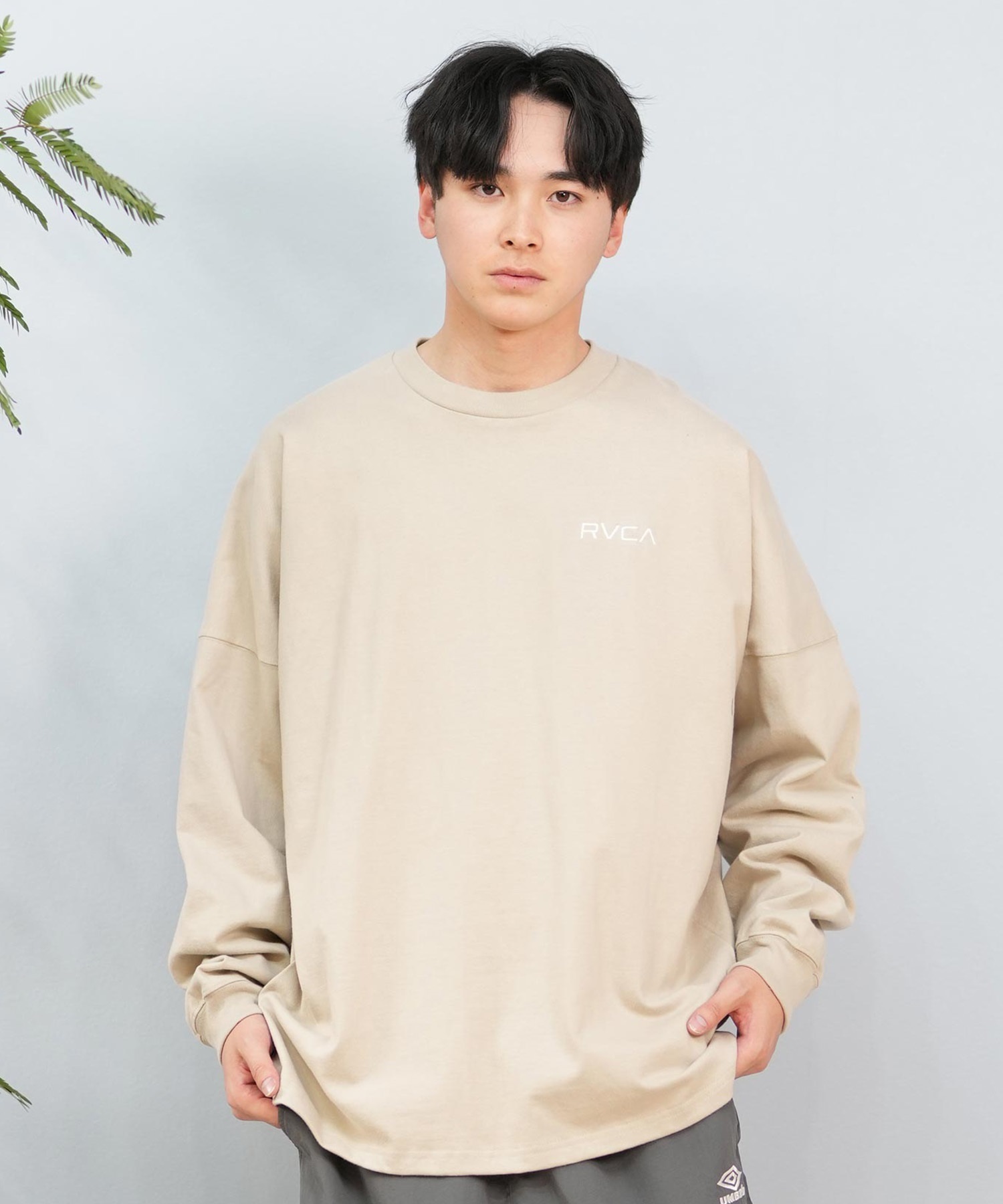 RVCA ルーカ 長袖 Tシャツ メンズ バックプリント ボックスロゴ