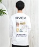 RVCA ルーカ 長袖 Tシャツ メンズ バックプリント ボックスロゴ オーバーサイズ ユニセックス ムラサキスポーツ限定 BF041-158(LGK-S)