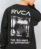 RVCA ルーカ 長袖 Tシャツ メンズ バックプリント ボックスロゴ オーバーサイズ ユニセックス ムラサキスポーツ限定 BF041-158(LGK-S)