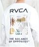 RVCA ルーカ 長袖 Tシャツ メンズ バックプリント ボックスロゴ オーバーサイズ ユニセックス ムラサキスポーツ限定 BF041-158(LGK-S)