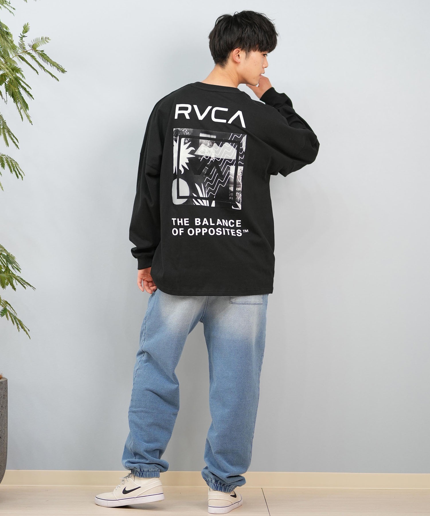 公式限定 福袋 - 公式通販オンラインショップ RVCA ボックスロゴ バックプリント メンズ Tシャツ 長袖 ルーカ 服＆ファッション小物
