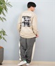 RVCA ルーカ 長袖 Tシャツ メンズ バックプリント ボックスロゴ オーバーサイズ ユニセックス ムラサキスポーツ限定 BF041-158(LGK-S)