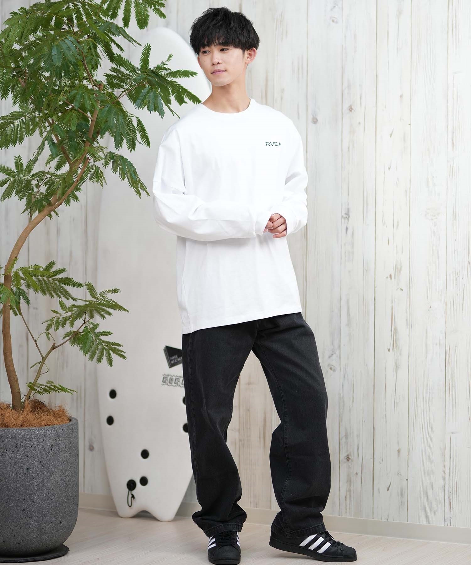 RVCA ルーカ 長袖 Tシャツ メンズ バックプリント ボックスロゴ