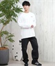 RVCA ルーカ 長袖 Tシャツ メンズ バックプリント ボックスロゴ オーバーサイズ ユニセックス ムラサキスポーツ限定 BF041-158(LGK-S)