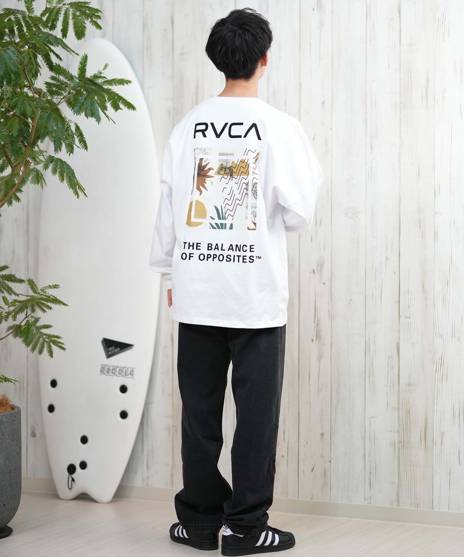 RVCA ルーカ 長袖 Tシャツ メンズ バックプリント ボックスロゴ