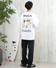 RVCA ルーカ 長袖 Tシャツ メンズ バックプリント ボックスロゴ オーバーサイズ ユニセックス ムラサキスポーツ限定 BF041-158(LGK-S)