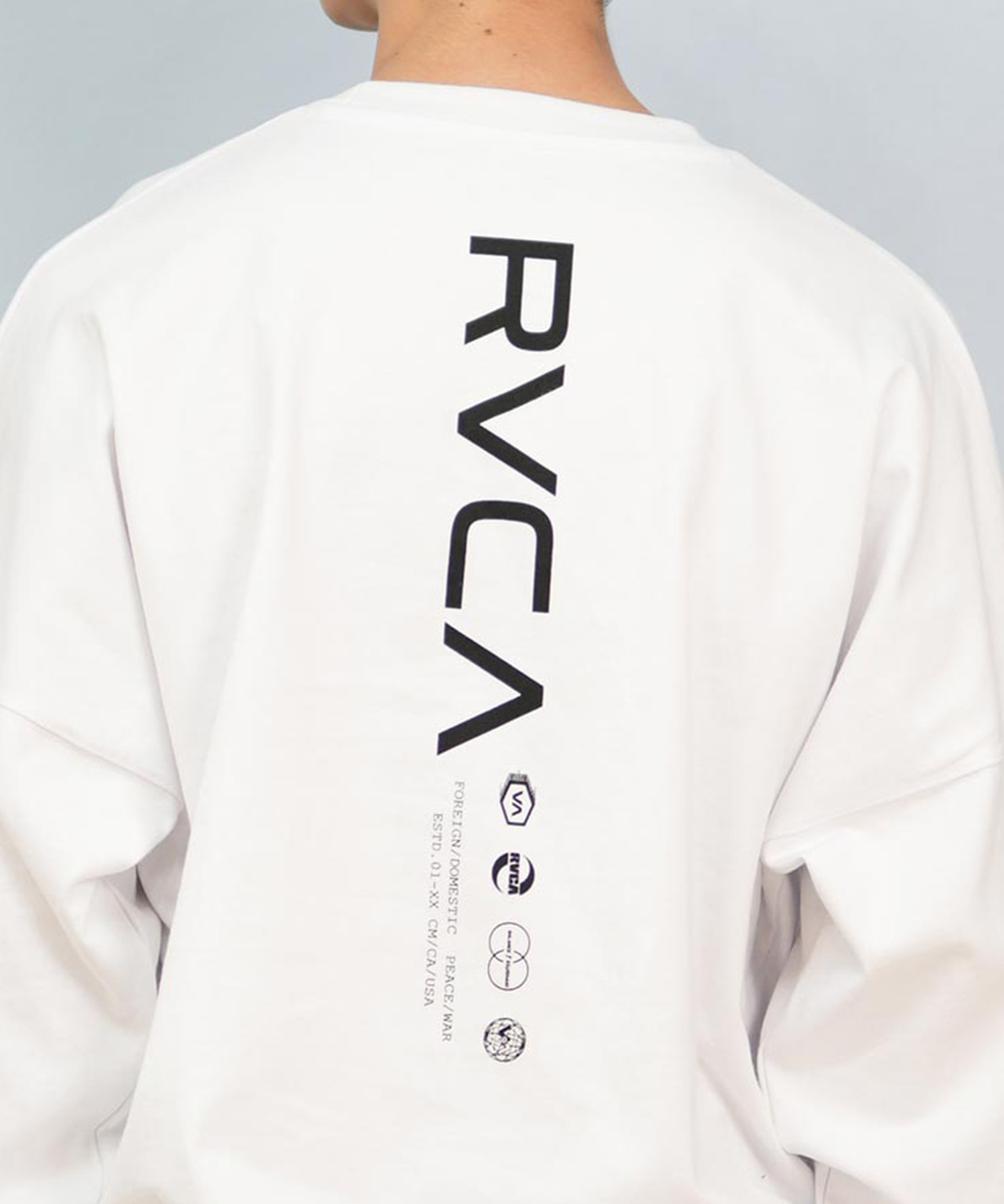 RVCA ルーカ 長袖 Tシャツ メンズ バックプリント ユニセックス