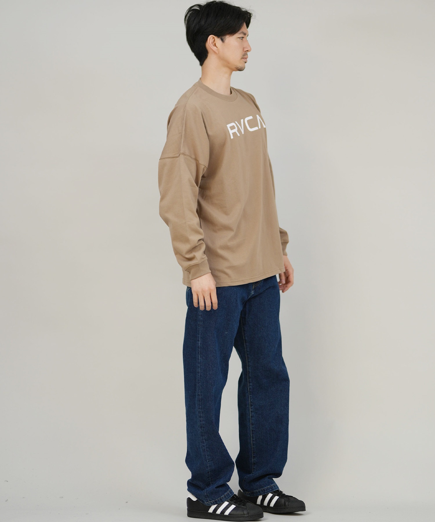 RVCA ルーカ 長袖 Tシャツ ロンT メンズ バックプリント 3BOX LT ロン