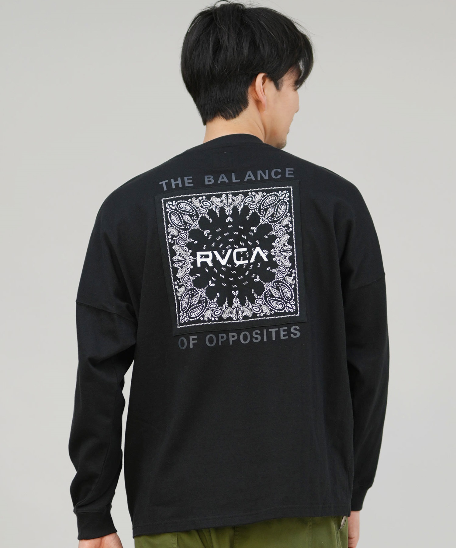 ルー RVCA ルーカ トレーナー スウェット メンズ VA WORLD WIDE CR BF042