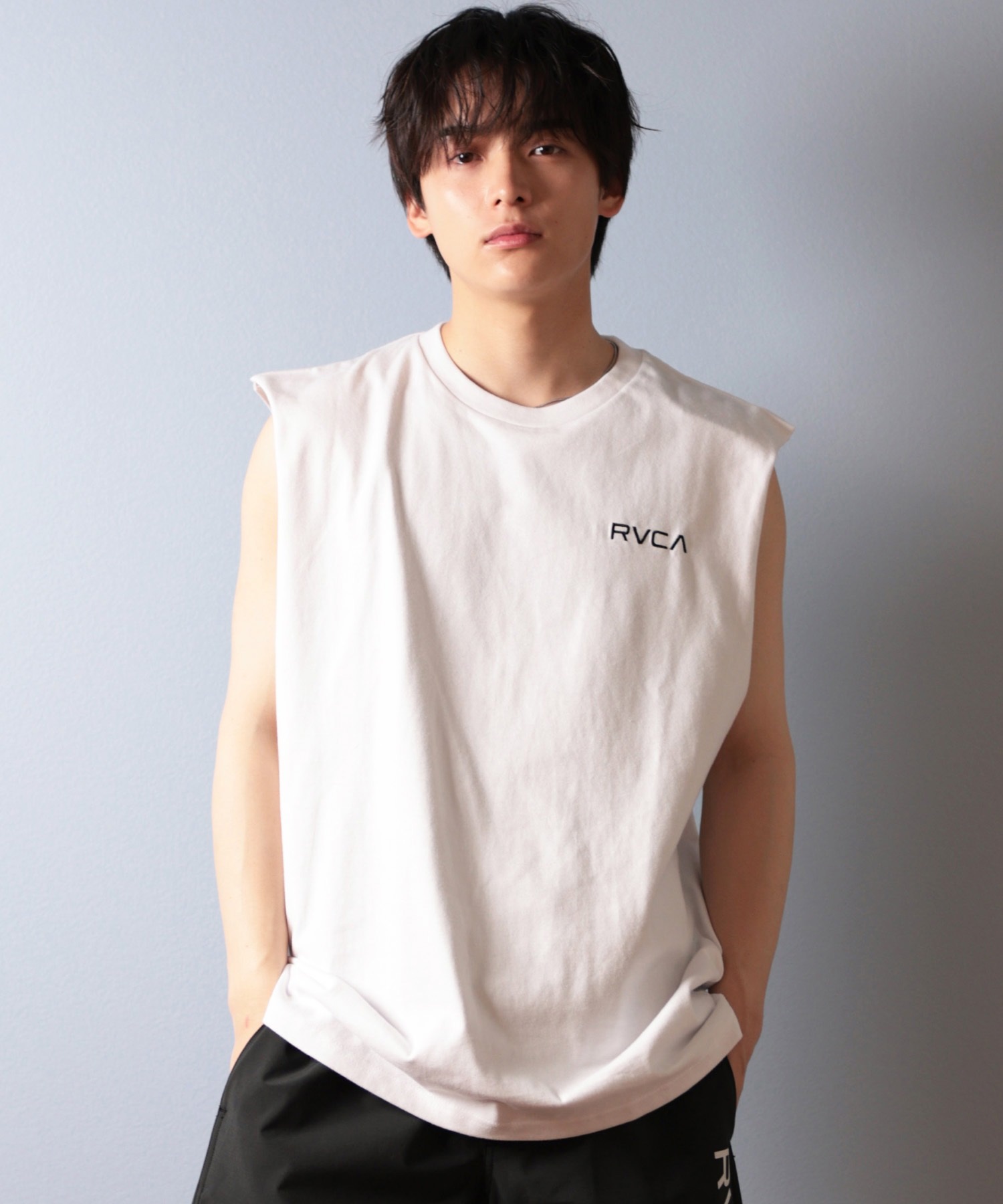 RVCA ルーカ タンクトップ メンズ バックプリント BF041-356 タンク