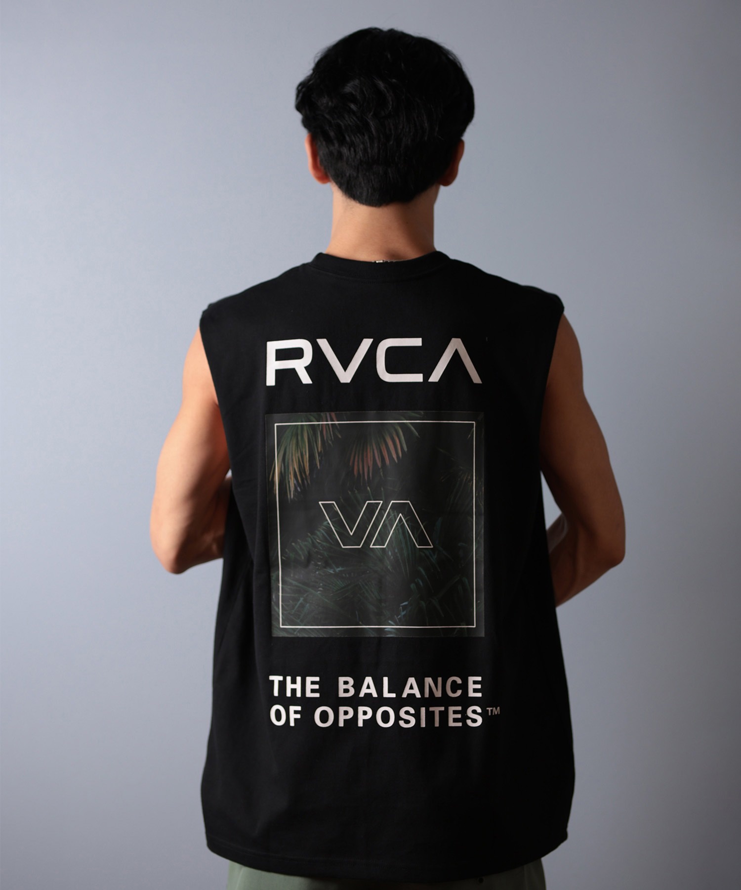 RVCA ルーカ タンクトップ メンズ バックプリント BF041-356 タンク