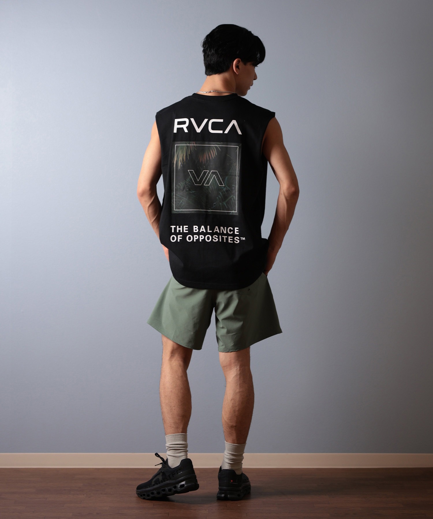 RVCA ルーカ タンクトップ メンズ バックプリント BF041-356 タンク