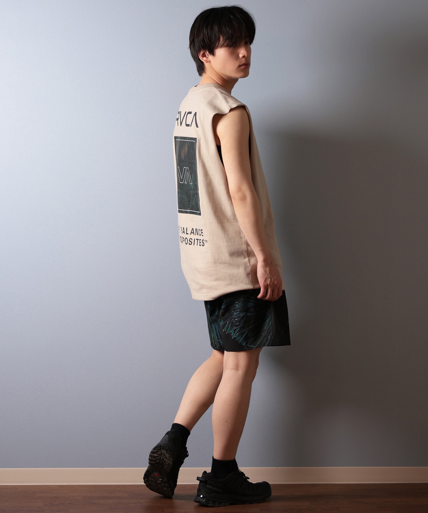 RVCA ルーカ タンクトップ メンズ バックプリント BF041-356 タンク