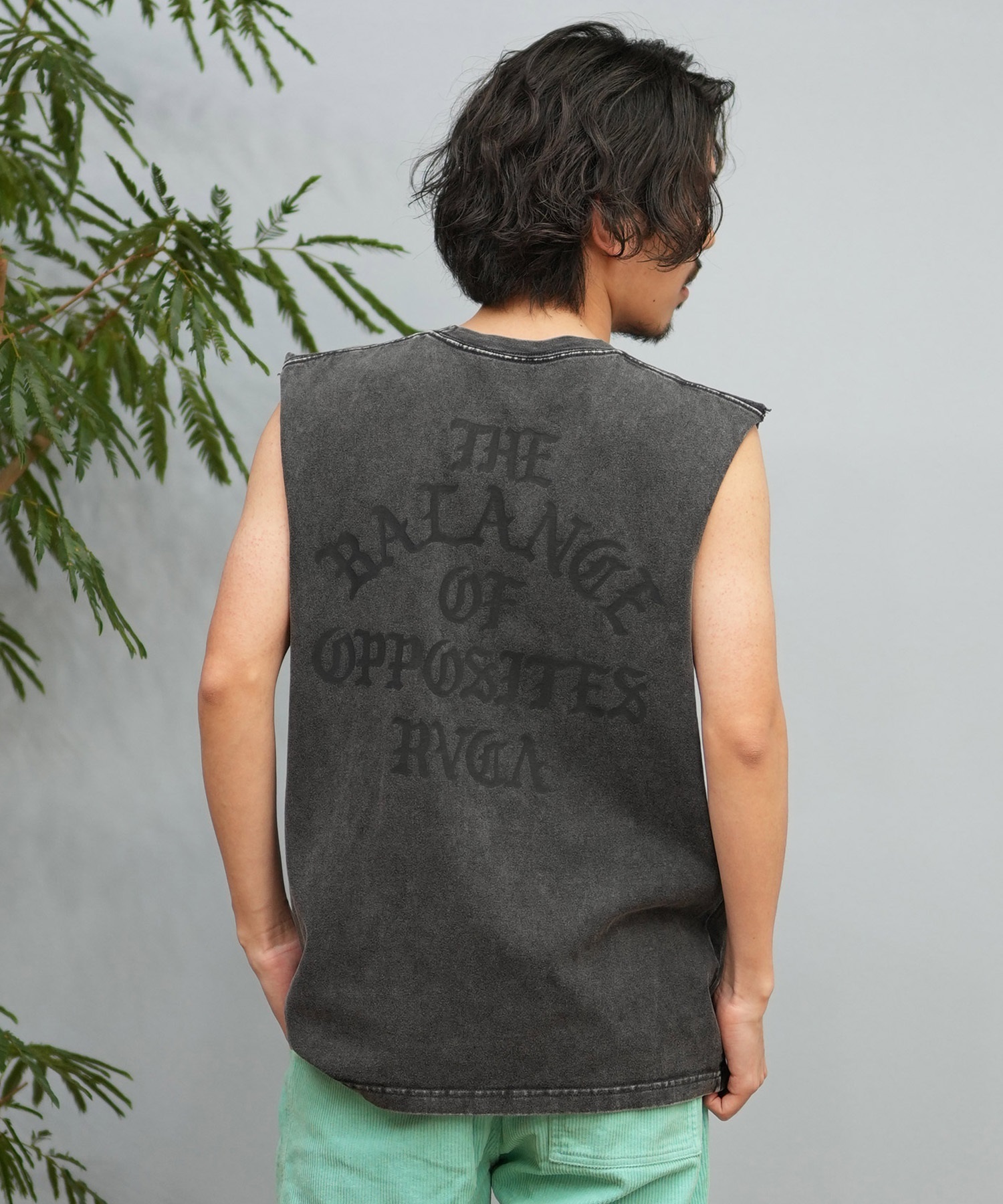 RVCA ルーカ タンクトップ メンズ バックプリント BF041-P35 タンク