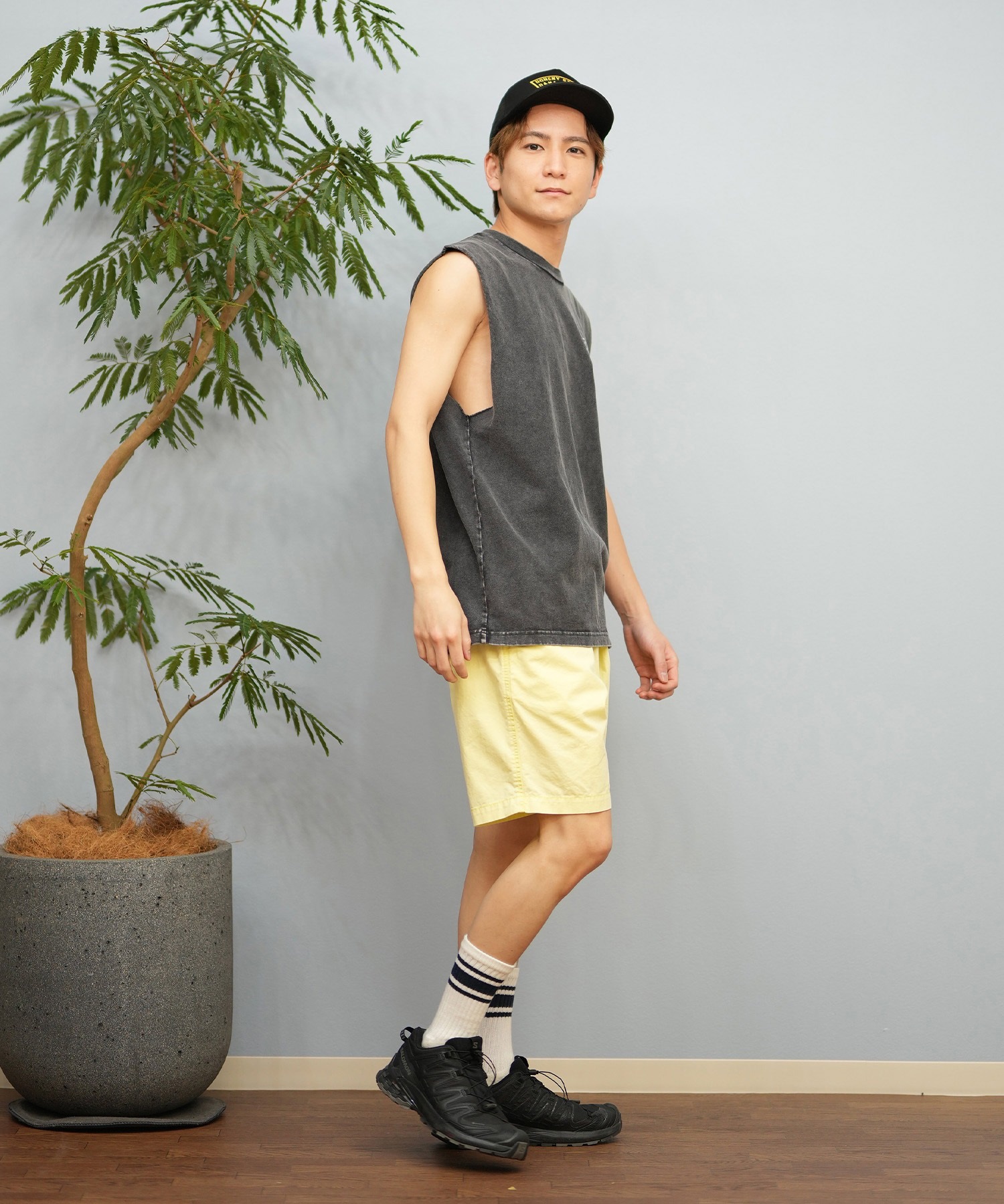 RVCA ルーカ タンクトップ メンズ バックプリント BF041-P36 タンク