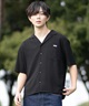 RVCA ルーカ 半袖 シャツ メンズ ワンポイント BF041-180(WHT-S)