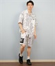 RVCA ルーカ 半袖 シャツ メンズ ペイズリー柄 セットアップ BF04A-P13(BLK-S)