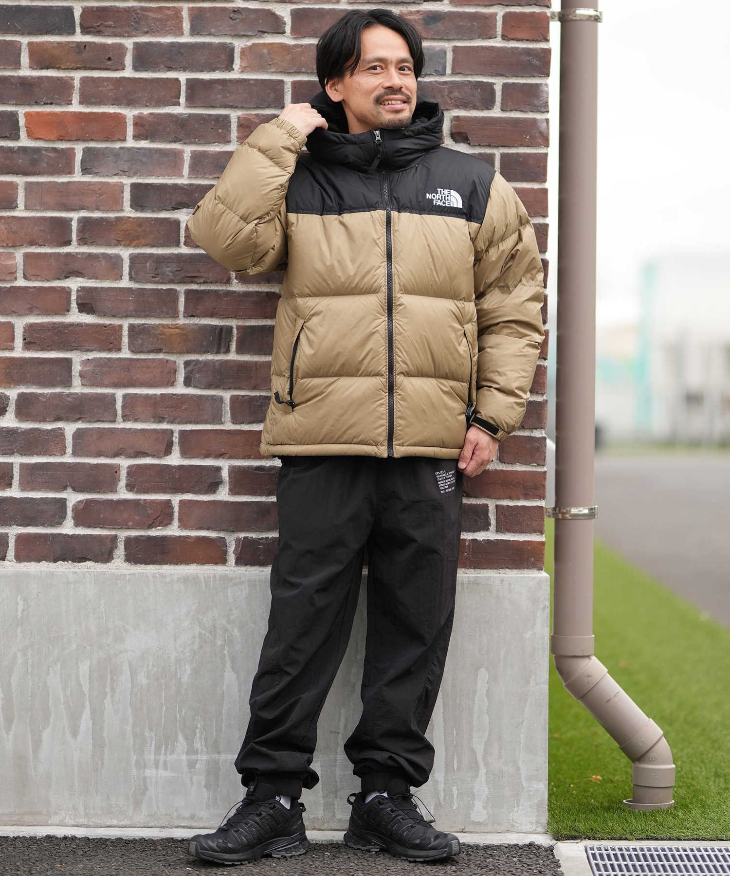RVCA ルーカ ロングパンツ メンズ ジョガーパンツ 撥水 防風 MIL NYLON PT セットアップ対応 BF042-705(BLK-M)