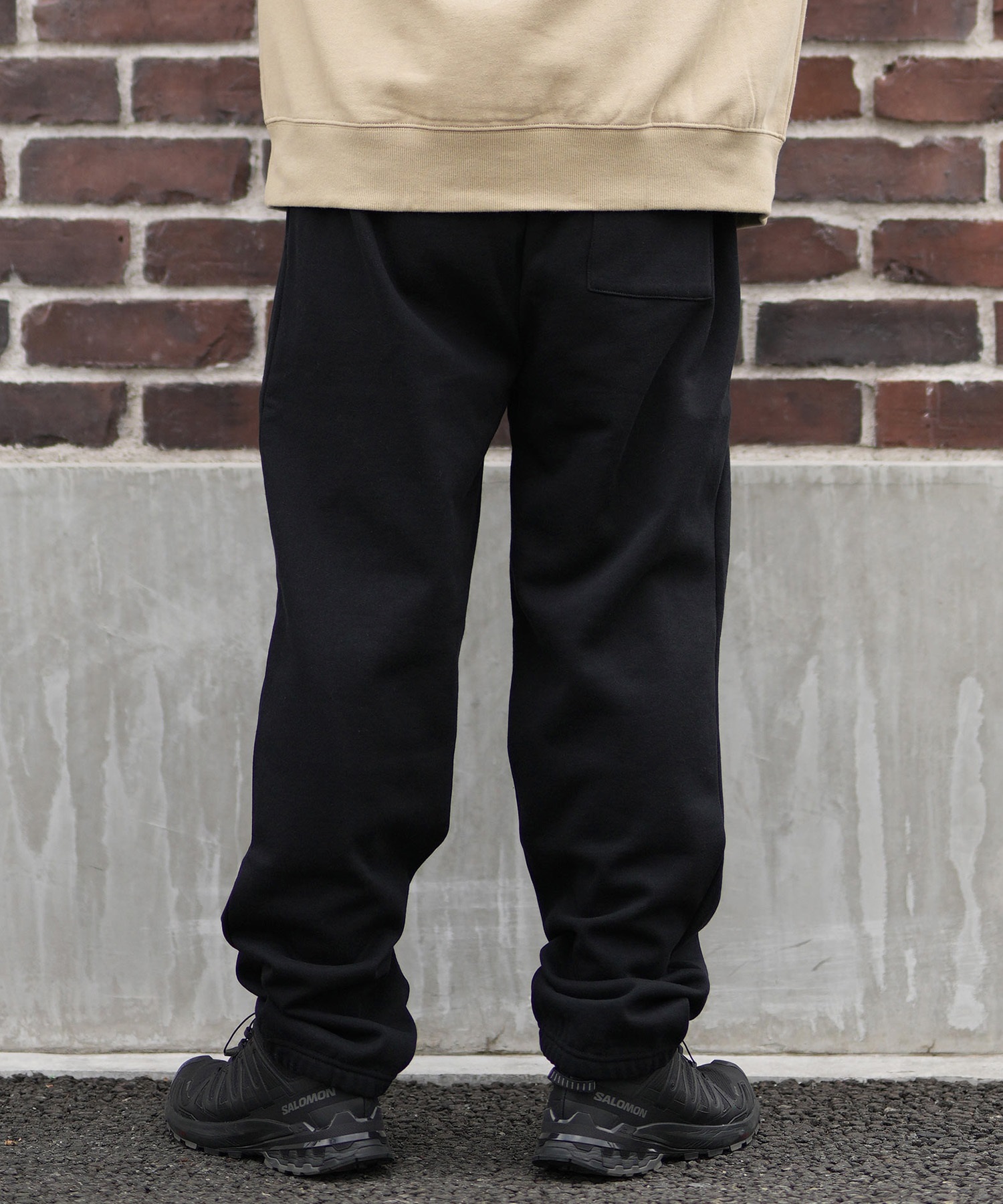 RVCA ルーカ スウェットパンツ ロングパンツ メンズ ウエストゴム ロゴ BACK SIDE ARCH RVCA PT BF042-P70(BLK-M)