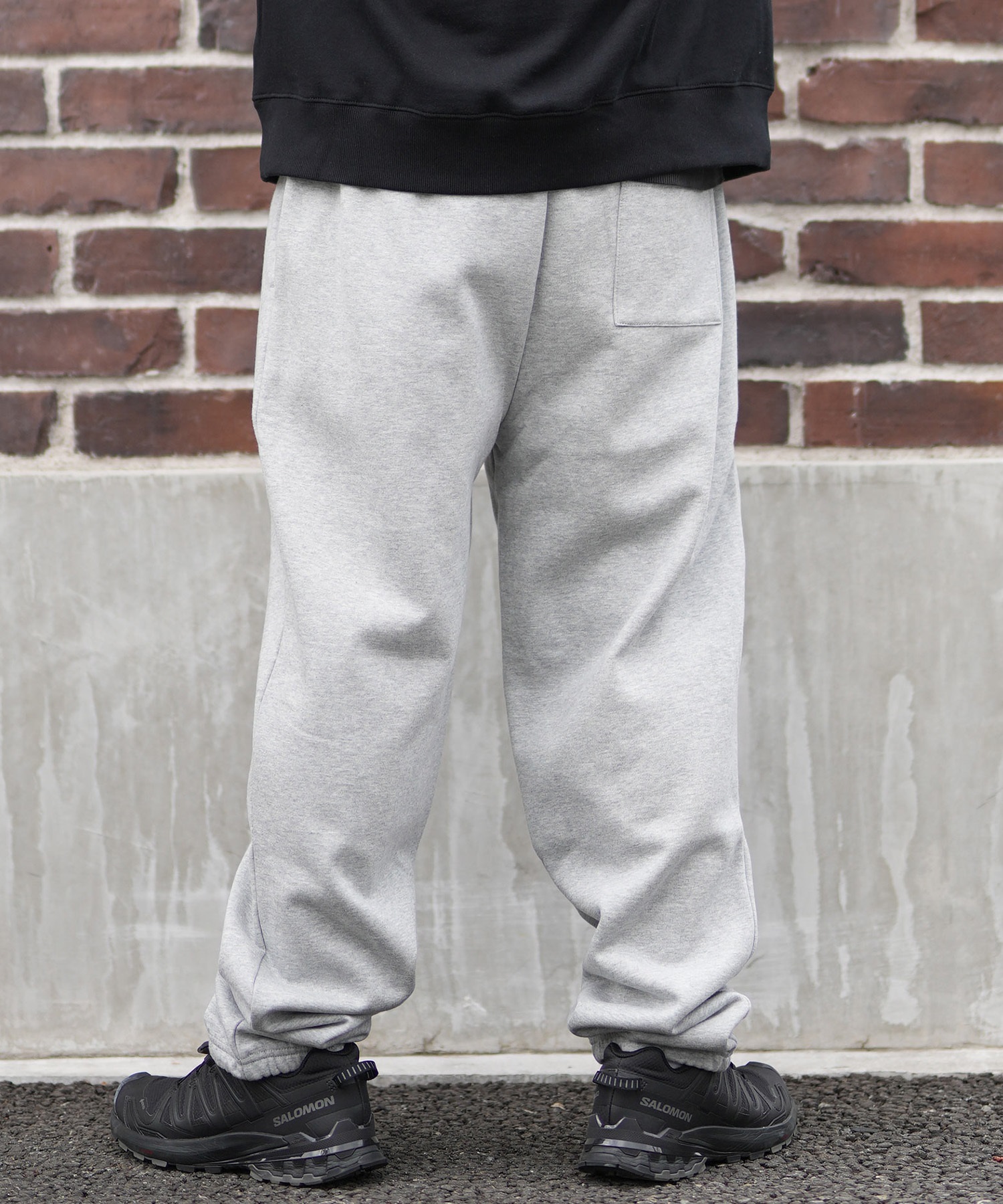 RVCA ルーカ スウェットパンツ ロングパンツ メンズ ウエストゴム ロゴ BACK SIDE ARCH RVCA PT BF042-P70(BLK-M)