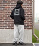RVCA ルーカ スウェットパンツ ロングパンツ メンズ ウエストゴム ロゴ BACK SIDE ARCH RVCA PT BF042-P70(BLK-M)