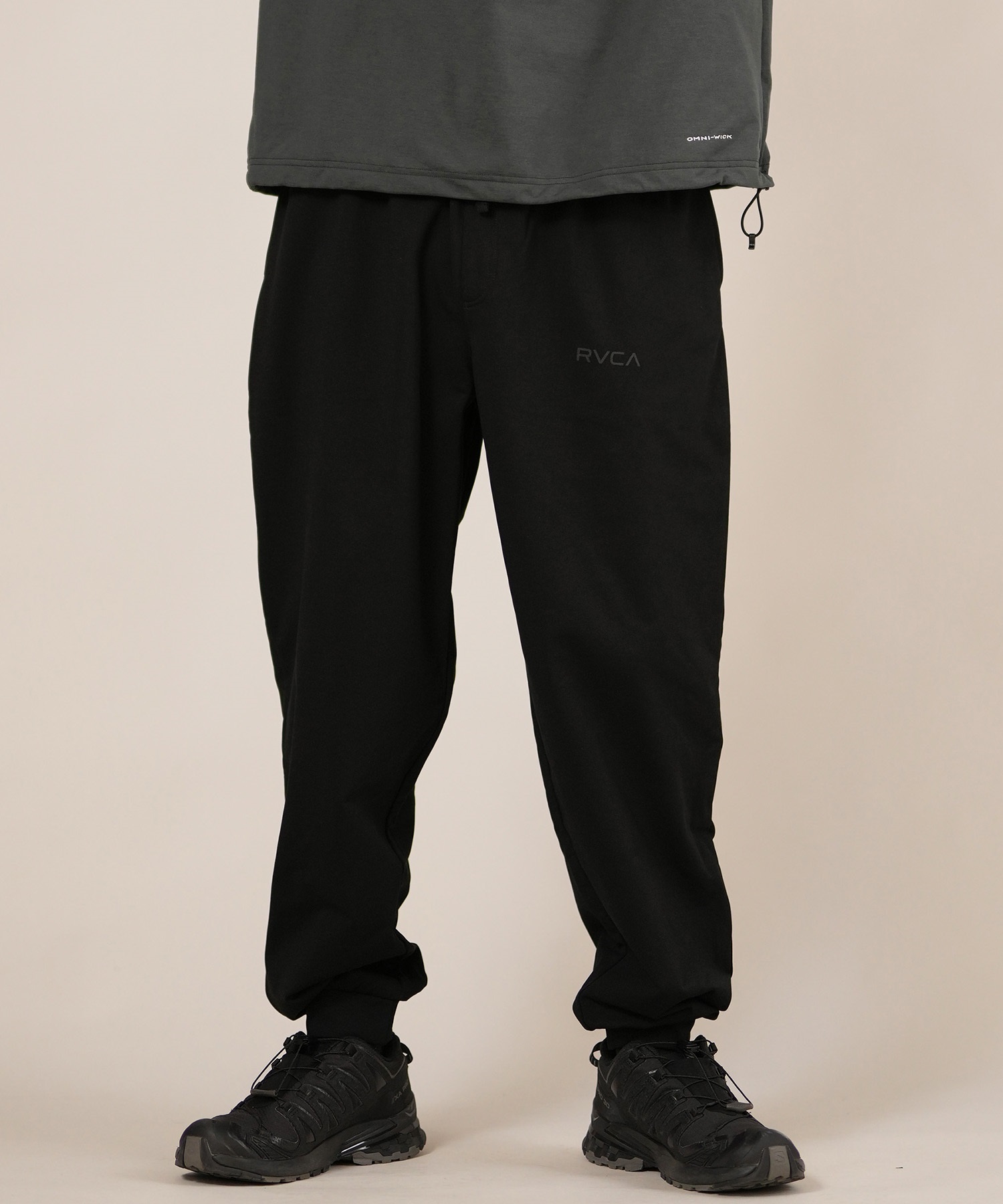 RVCA ルーカ ロングパンツ ロンパン メンズ スウェットパンツ ロゴ ワンポイント 裏毛 セットアップ対応 BF042-P71(BLB-S)