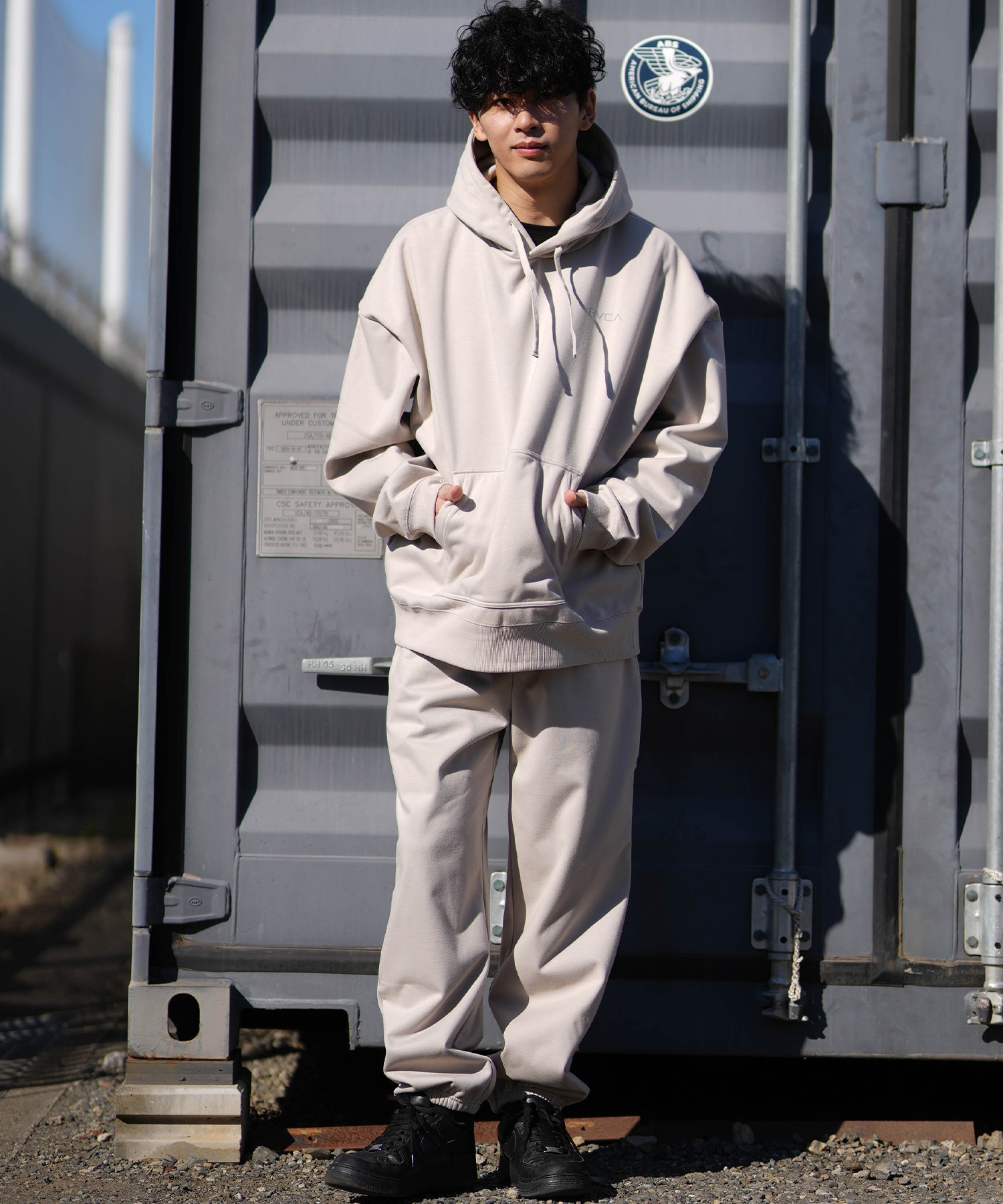 RVCA ルーカ ロングパンツ メンズ スウェット パンツ REFRECTIVE WRWB 