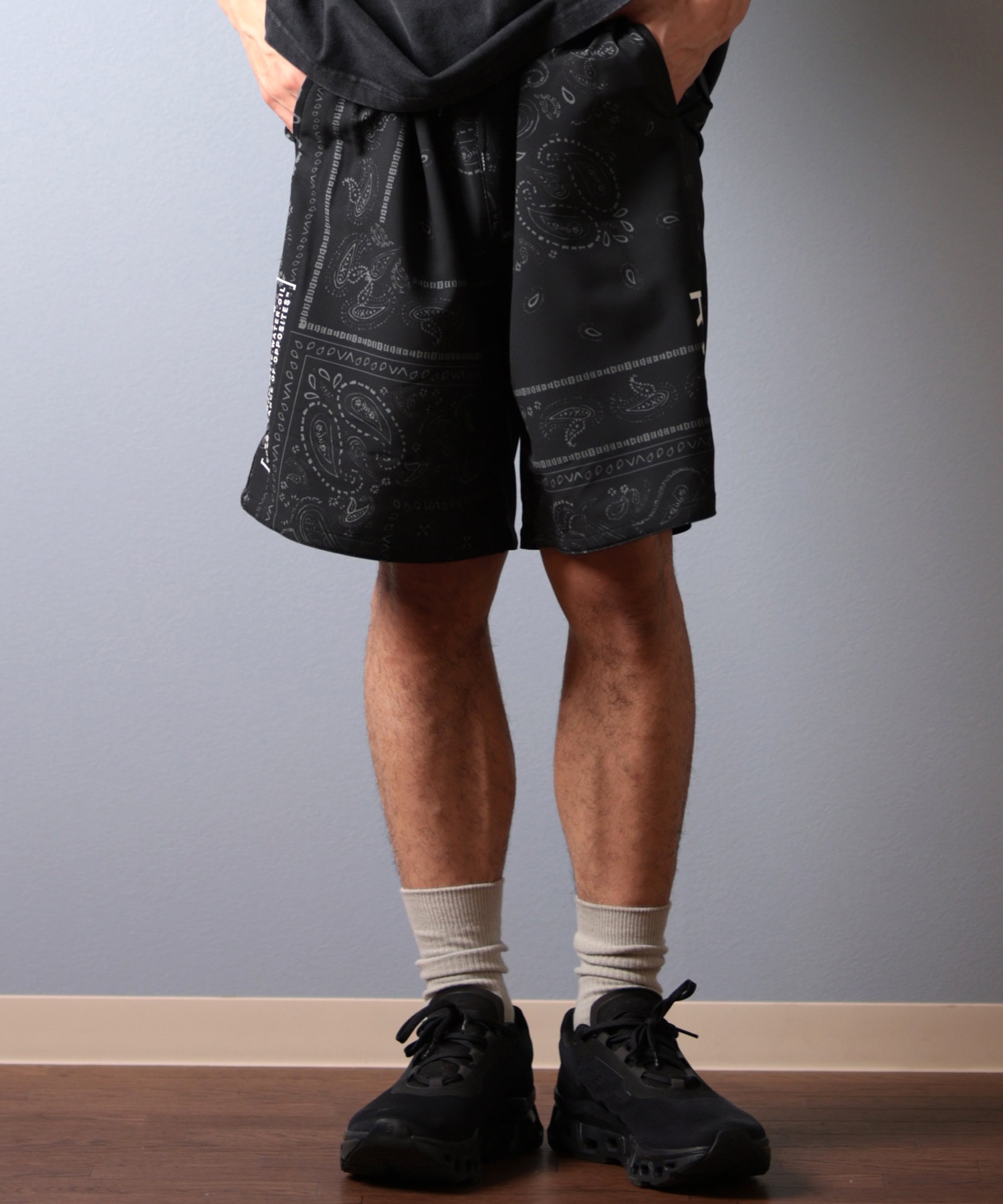 RVCA ルーカ ショートパンツ メンズ ショーツ トランクス 水着 水陸両用 OPPOSITE WS BF041-650(BLK-S)