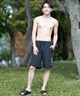 RVCA ルーカ ショートパンツ メンズ ショーツ トランクス 水着 水陸両用 OPPOSITE WS BF041-650(BLK-S)